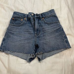 Madewell “the perfect jean short”